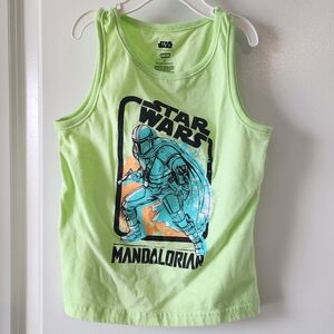 Size‎ 5 Jumping Beans Star Wars green blue Mandalorian tank Disney May Fourth